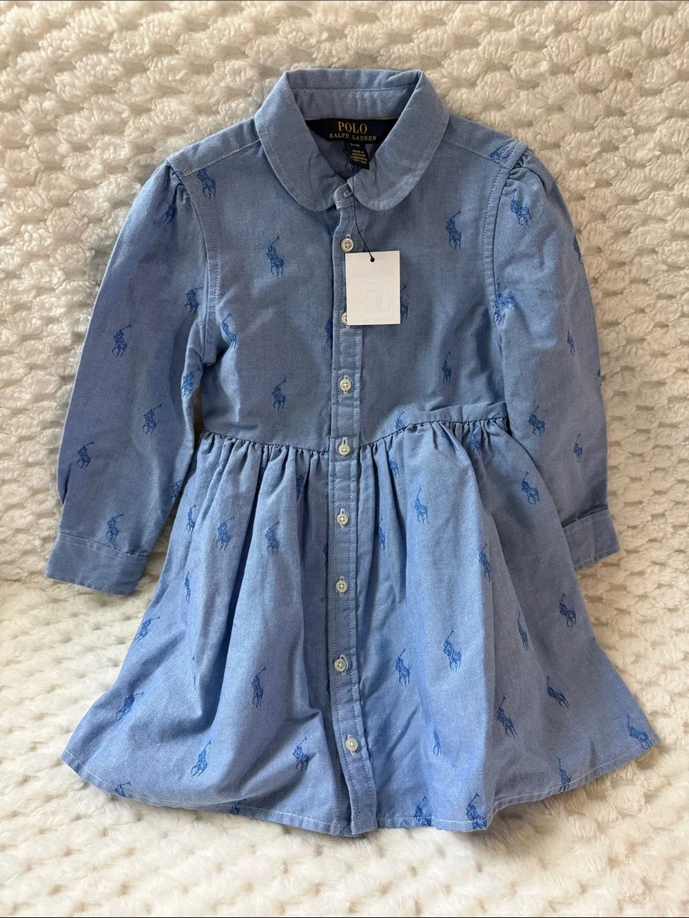 Polo Ralph Lauren Dress-Size 3/3T-Authentic-NWT